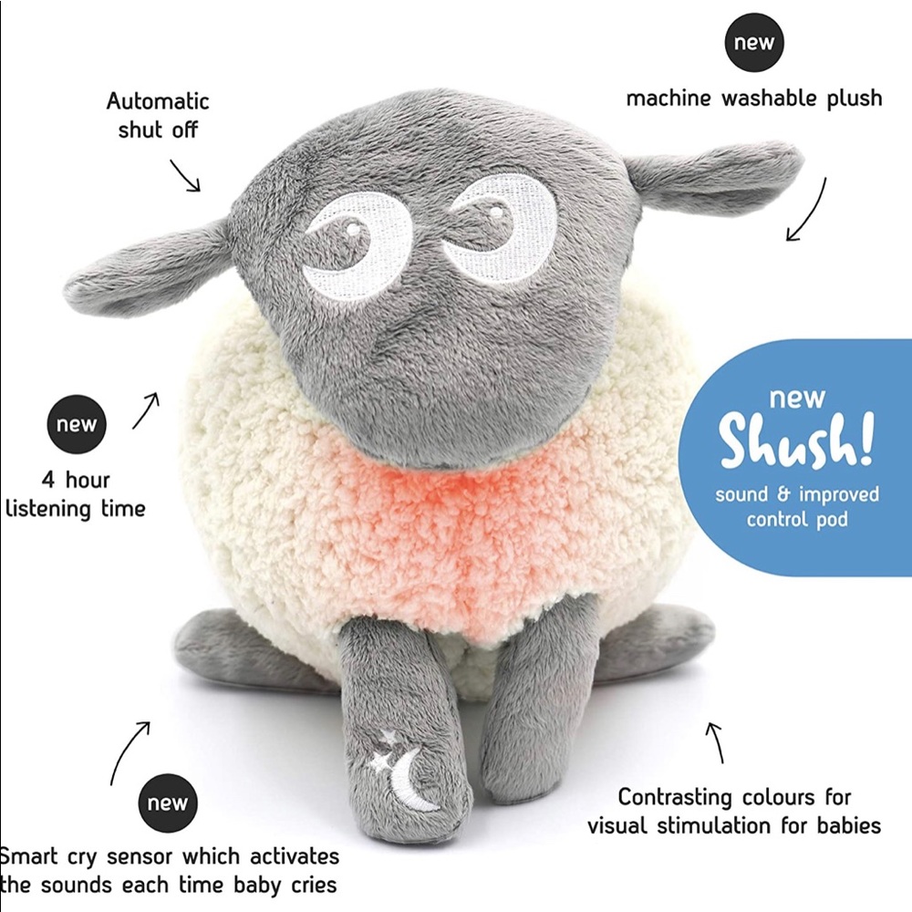 Sweet Dreamers Ewan the Shushing Sheep Deluxe